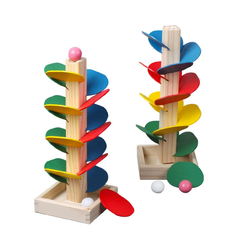 Montessori Wooden Rainbow Tree