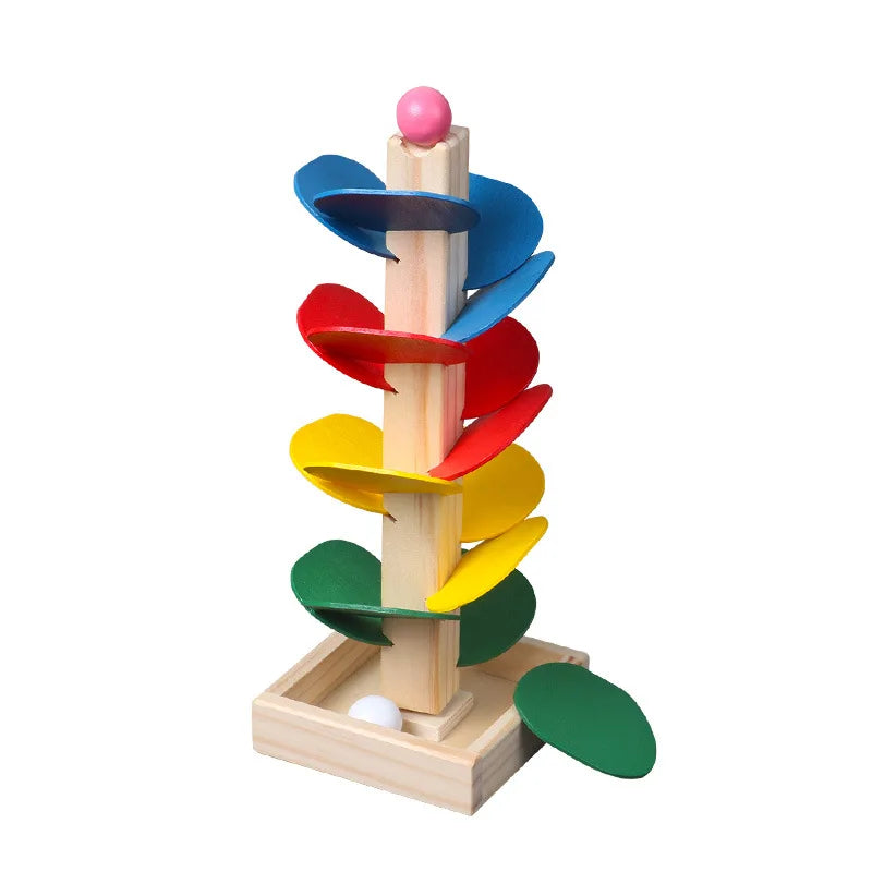 Montessori Wooden Rainbow Tree