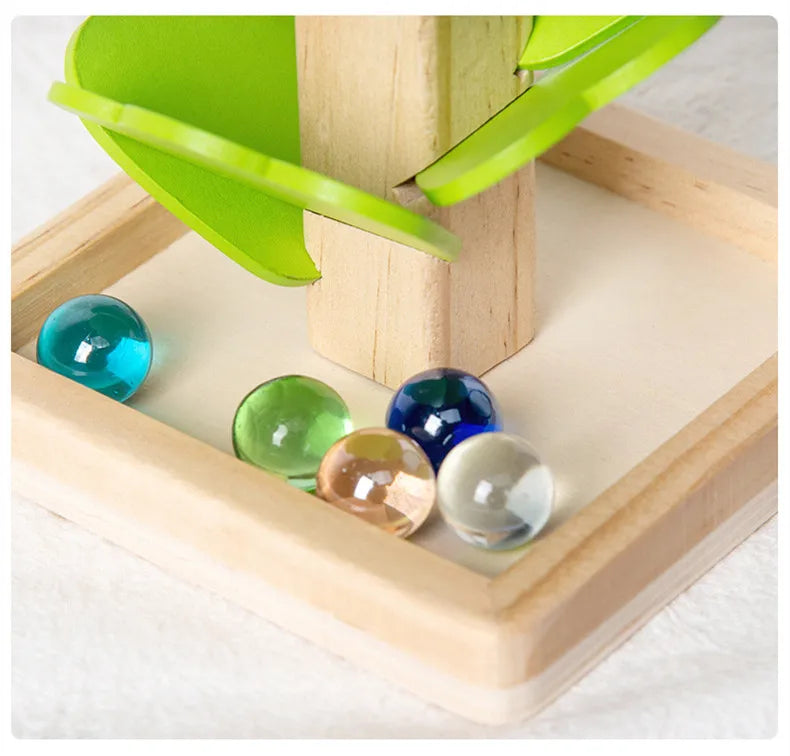 Montessori Wooden Rainbow Tree