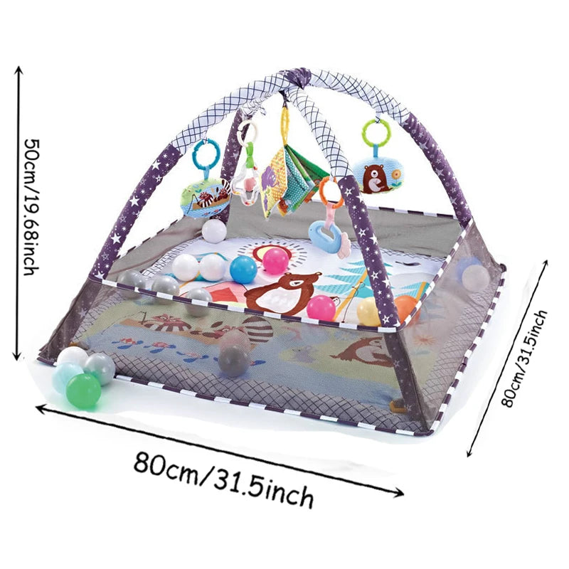 Baby Activity Mat with Fence