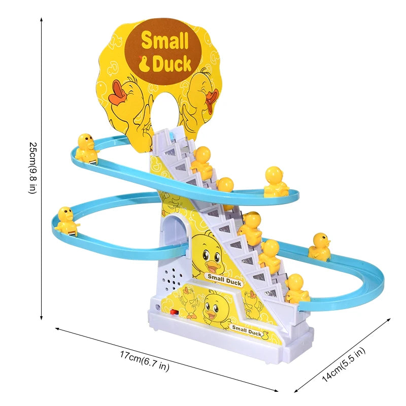 Climbing Stairs Track Toys - Electric Duck