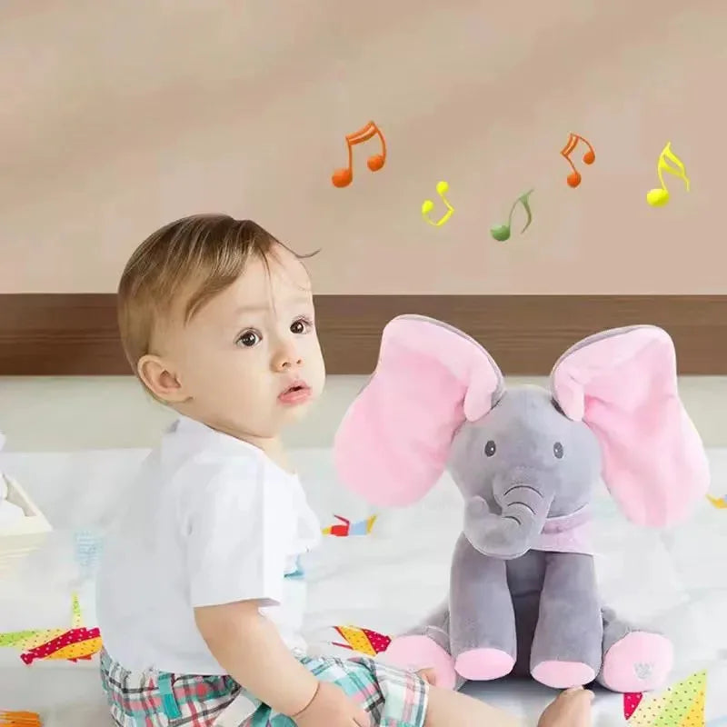 Peekaboo Elephant Plush Toy