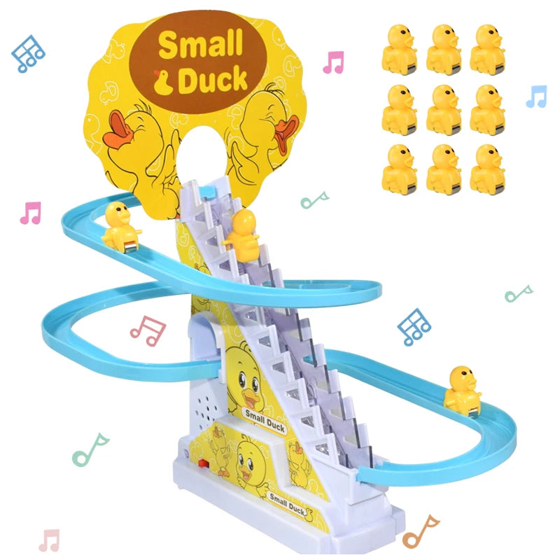 Climbing Stairs Track Toys - Electric Duck