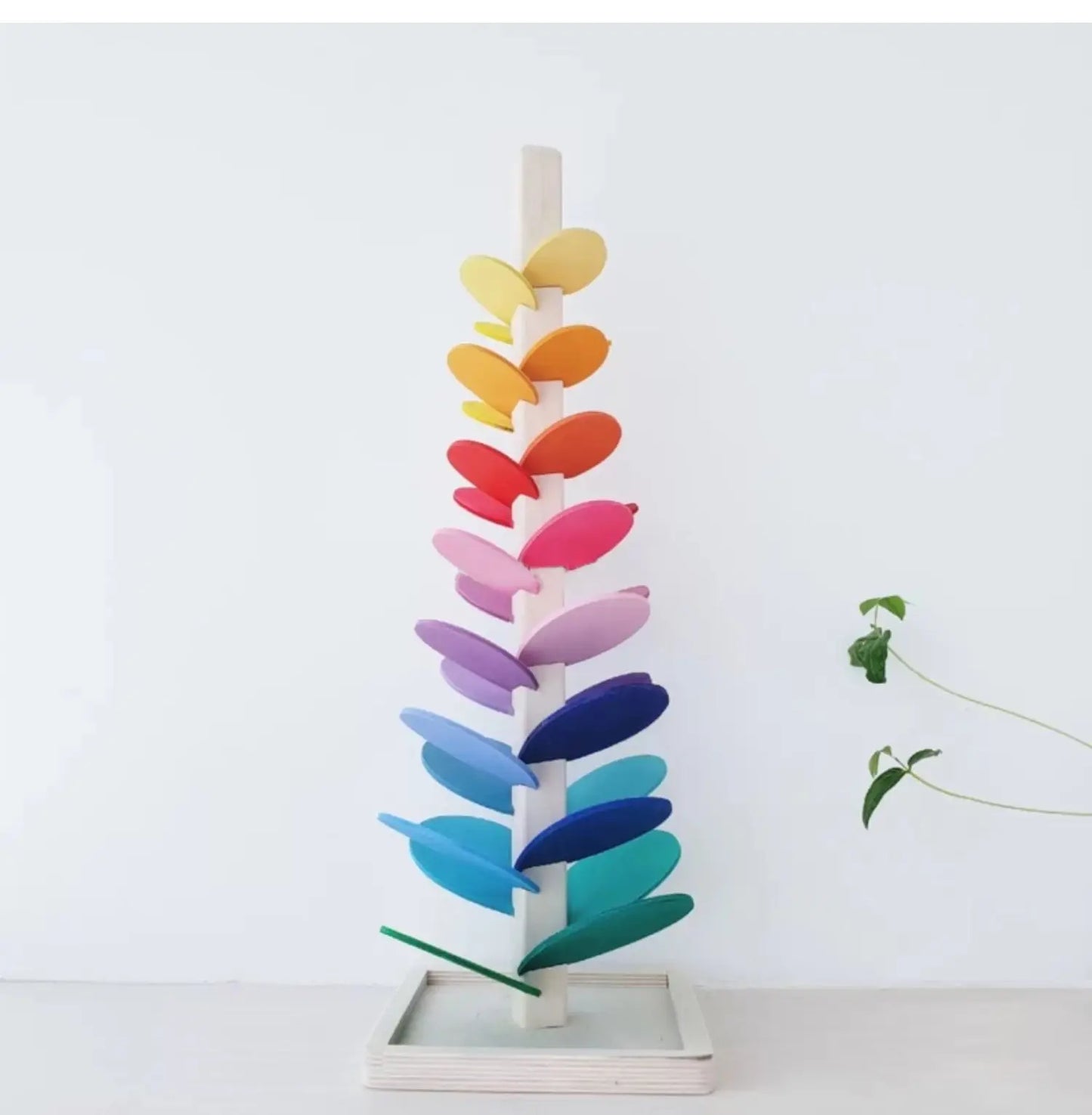 Montessori Wooden Rainbow Tree