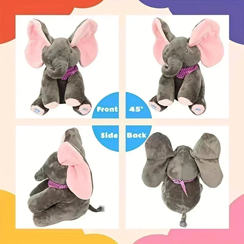 Peekaboo Elephant Plush Toy