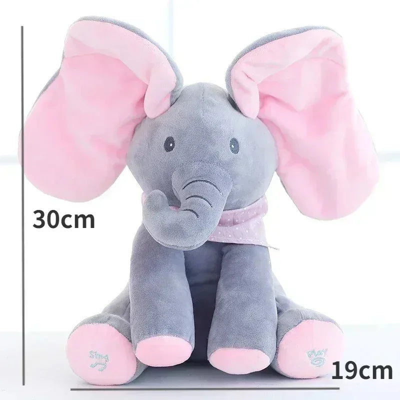 Peekaboo Elephant Plush Toy