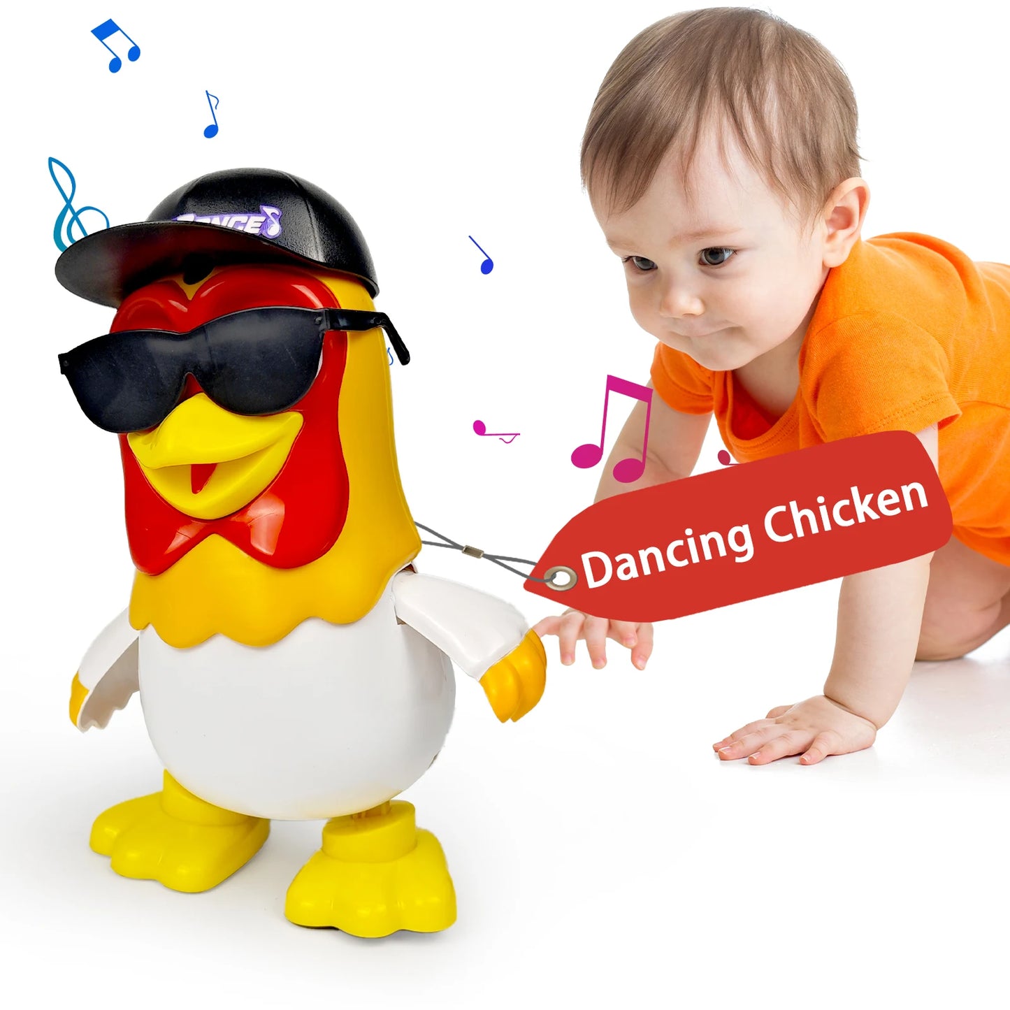 Dancing Chicken Bartolito - Interactive Toddler Toy