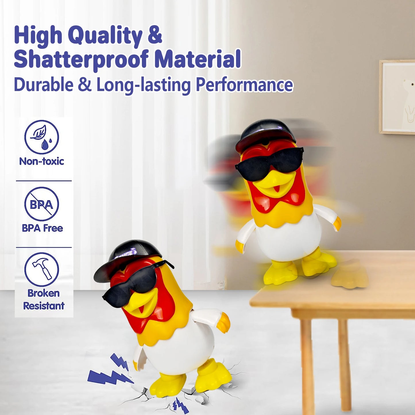 Dancing Chicken Bartolito - Interactive Toddler Toy