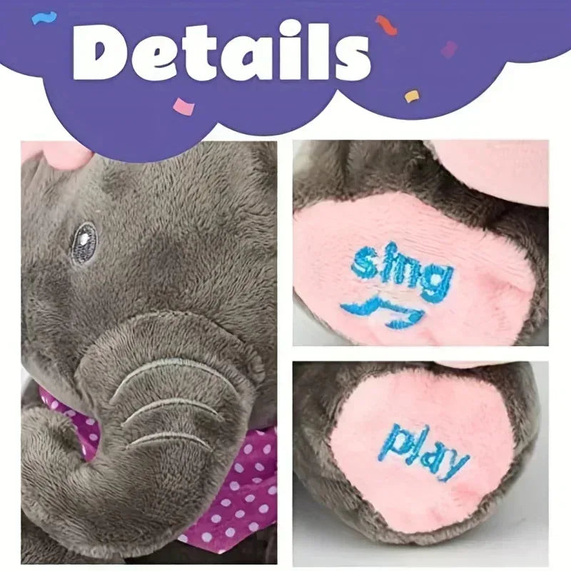 Peekaboo Elephant Plush Toy