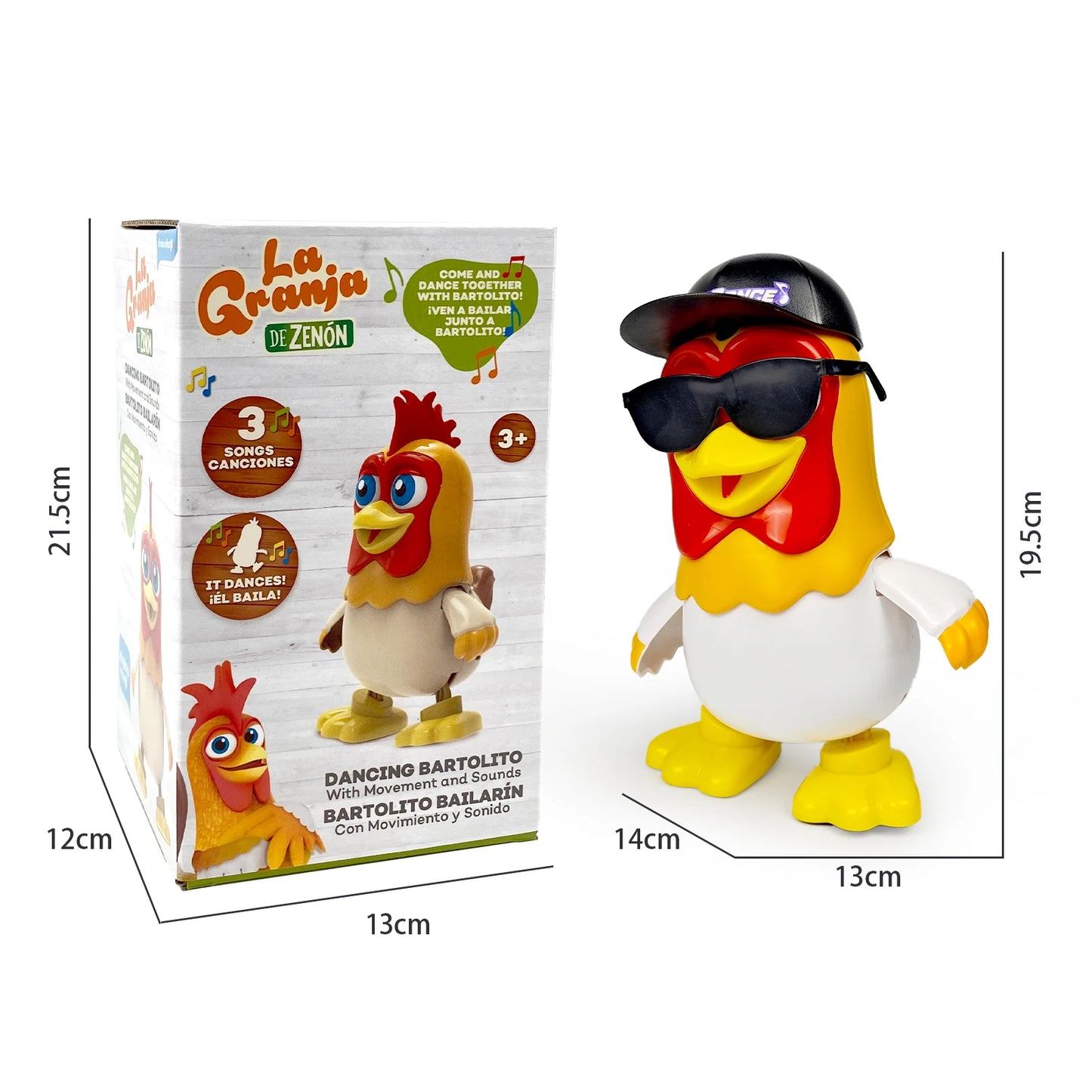 Dancing Chicken Bartolito - Interactive Toddler Toy